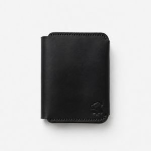 Norest Apex Nano Wallet™| Hand Crafted From Natural Sami-veg Leather - Black
