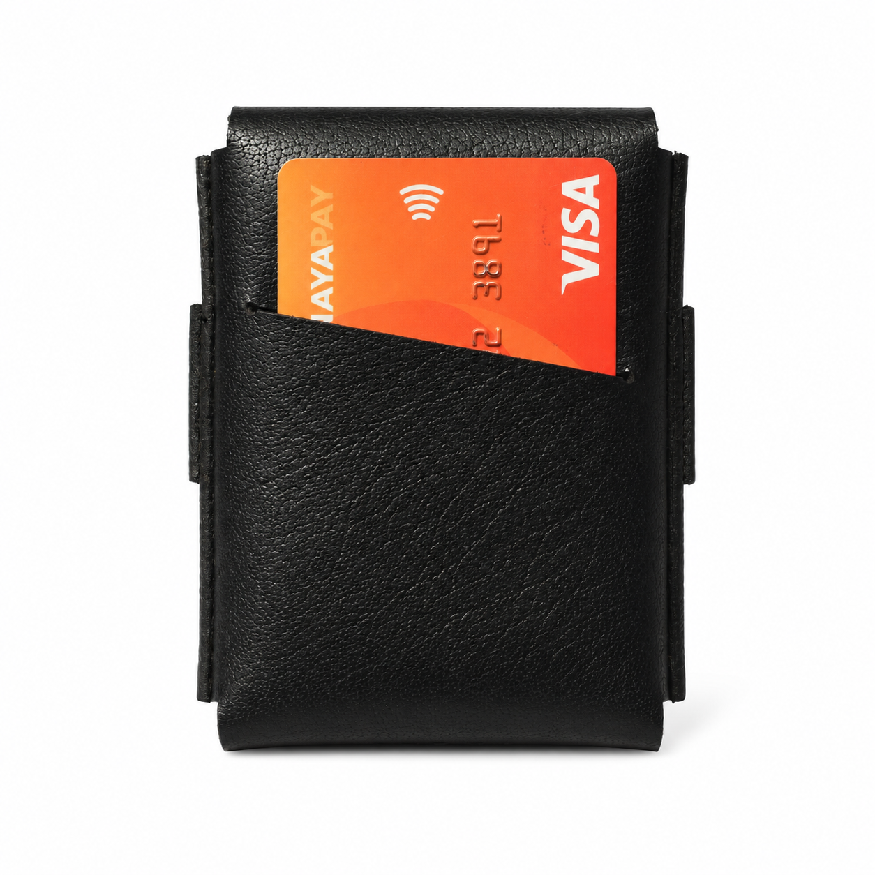 Black Multi-Function Card Holder Back