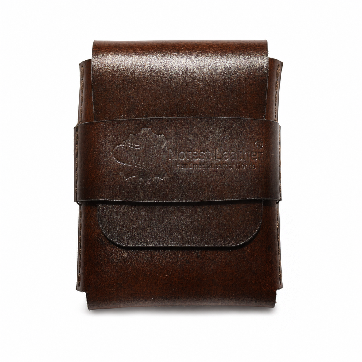 Choclate Brown Multi-Function Card Holder Front