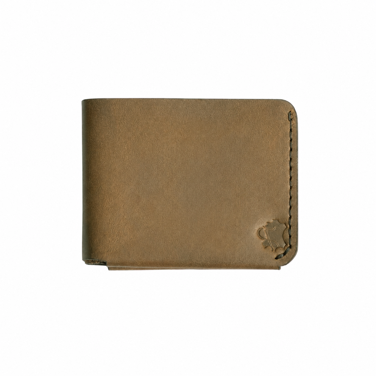 Olive Brown Bifold Wallet